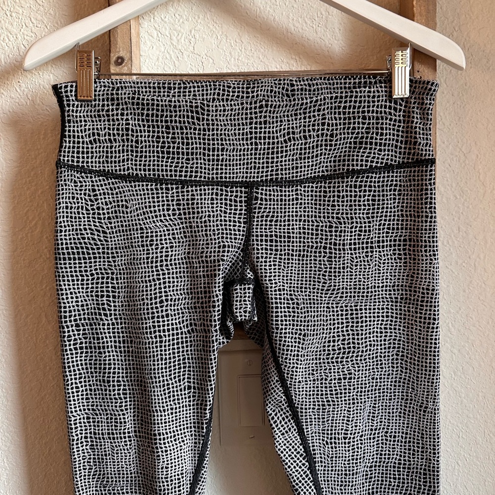 Lululemon Wunder Under Pant Lll In Fall Net Sz: 10 - image 6